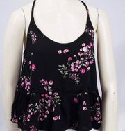 Women's  LA Hearts Floral Blouse, Medium - New!