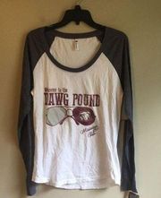 NWT welcome to the dog pound large sophie top