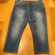 Seven 7 womens cropped jeans size 12 .