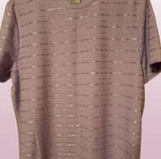 Sag Harbor Light Purple Top Shirt Size Large. Pre-loved in Good Condition