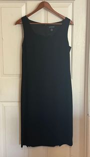 Anne Taylor Black Shift Dress