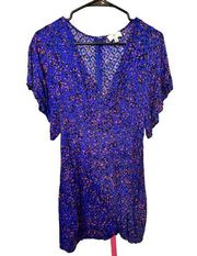 Socialite Lined Wrap Dress - Sz S