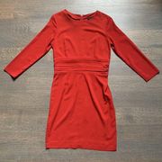 Red  Party Dress Size 6 EUC