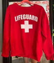 Life guard crew neck