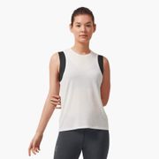 White Active Tank