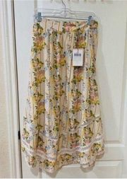 NWT‎ Spell and the Gypsy X Lisa Danielle Collab Garden Rose Skirt