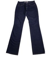 J Brand Straight Leg Low Rise Dark Wash Women's Jeans Size 28 Blue Denim Pants