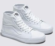 Platform White Hightops