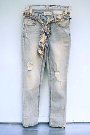 M JEANS MAURICES STRETCH STRAIGHT LEG BLUE MID RISE REGULAR DENIM JEANS NEW 2