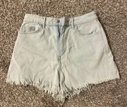 Light Wash Denim Shorts