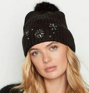 Victorias Secret Winter Angel Pom Pom Beanie Hat