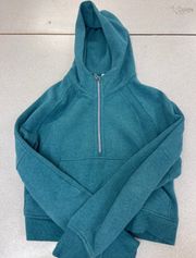 Scuba Oversized Half-Zip Hoodie RARE