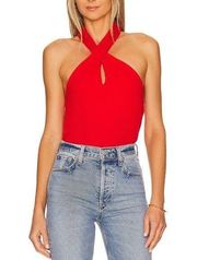 NWT  Ribbed Halter Top