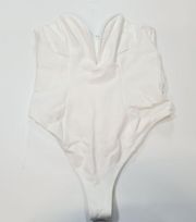 Superdown Gianna Sweetheart Bodysuit in White