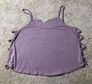 Future State women’s medium purple cropped top