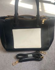 Black And White Purse