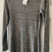 NWT ambiance gray dress M