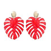 Amrita Singh Palm Leaf Large Resin Earrings