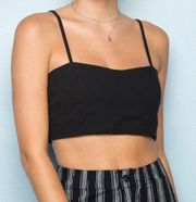 Brandy Melville Cropped Bandeau Tank