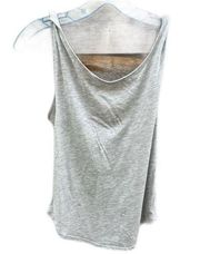 Melrose and Market size xxs oversized twisted shoulder low back tank top.