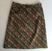 "Womens VALERIE STEVENS lined skirt size 4"