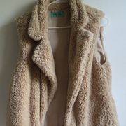 filly flair sherpa vest jacket medium