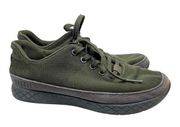 Nobull Olive Green Canvas Crossfit Trainer Work Out Gym Shoes Women's 7.5