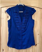 Royal Blue blouse size 10