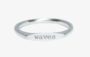 Silver Wave Ring