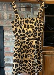 BLAQUE LABEL Leopard dress