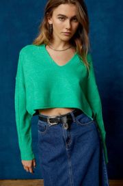 Urban Outfitters  Cardiff Notch Neck Sweater