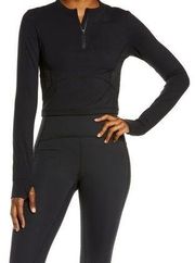 SWEATY BETTY Power Half Zip Pullover (L)