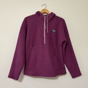 L.L Bean Katahdin Fleece Half-zip Hoodie