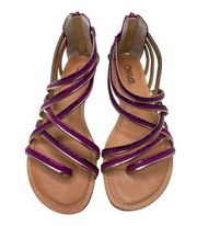 Carlos by Carlos Santana Women's Snakeskin Amara Strappy Sandal Shoes Size 6.5M