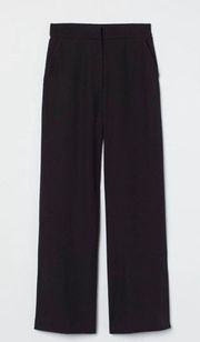 Wide Cut Side Slit Pants