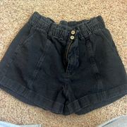 Black women’s jean shorts!