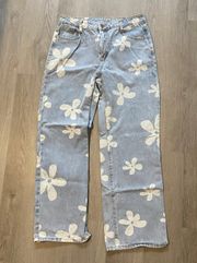 Floral Jeans