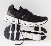 On Running Cloudswift 3 Athletic Shoes Black White 9.5