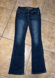 American Eagle  Kick Boot Jeans Size 2