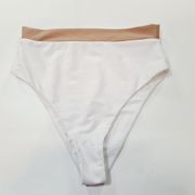 House of Harlow 1960 x REVOLVE Veda High Waist Bottom in White & Nude