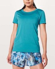 Teal Blue Swiftly Tech Short Sleeve (Breeze) *Relaxed Fit Lululemon