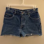 Sz‎ 10 Vintage Bili Blass Jean Shorts