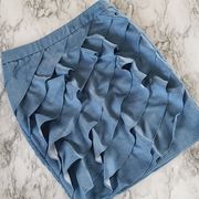 ny&co ruffle pencil skirt size 2