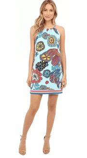 x Disney Pixar Finding Dory Rancho Blue Halter Mini Dress