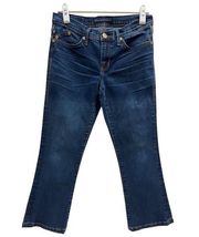 Rock & Republic Womens Jeans Size 8 Kasandra Mid Rise Boot Cut Cropped Jeans