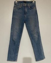 Citizens of Humanity Cara High Rise Cigarette Ankle Jeans Size 26