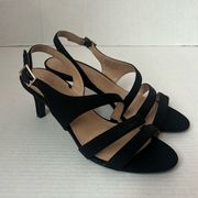 Naturalizer Taimi Slingback Sandal Black‎ Sz 10M 💚