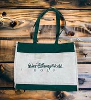 Disney Vintage Golf Tote Bag Walt World Luggage Sports Golfing Handles Beach