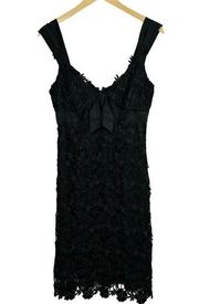 YOANA BARASCHI Neoclassic Lace Rockabilly Pin Up Dress Size 8