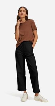 NWT Everlane The Easy Pant Black Straight Leg Size Small